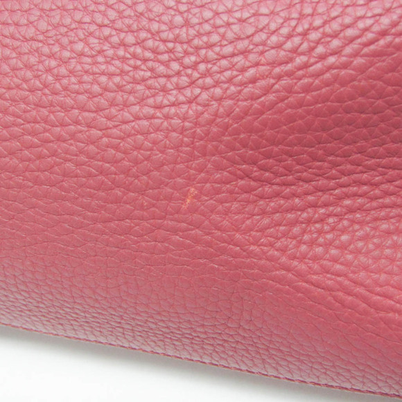 GUCCI Pink Leather Bamboo Shoulder Bag - Picture 5 of 16